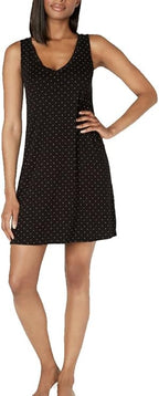 Alfani Knit Dot-Print Chemise Nightgown  Pin Dot Size XS
