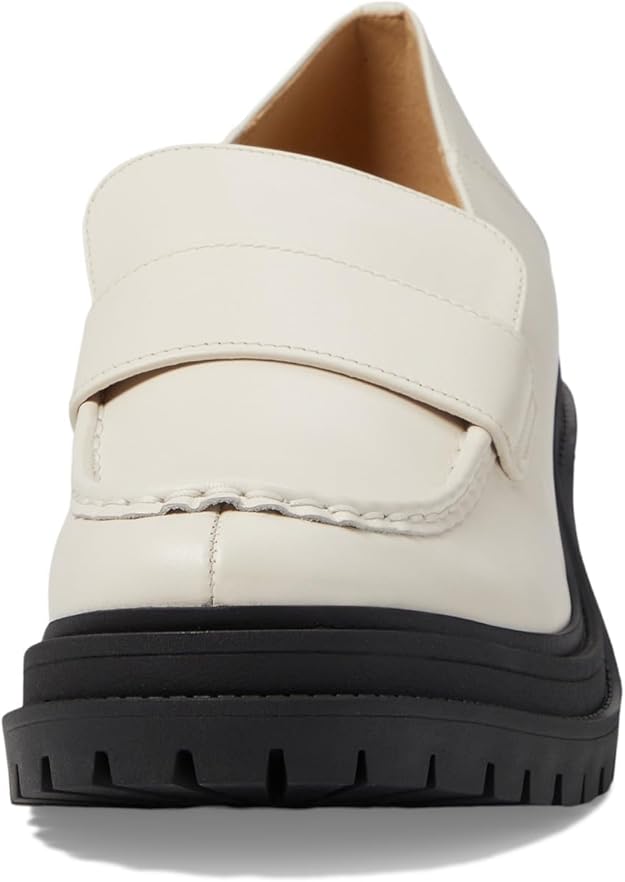 Michael Kors Women's Rocco Slip-On Loafer  Light Cream Size 8