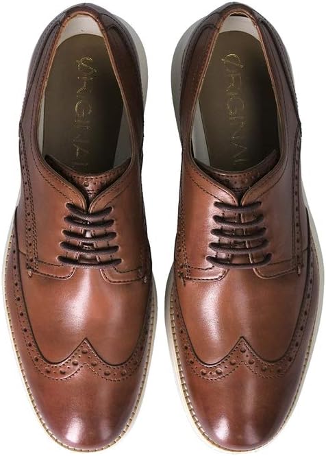 Cole Haan Men's Original Grand Shortwing Oxfords  Woodbury Leather Size 12