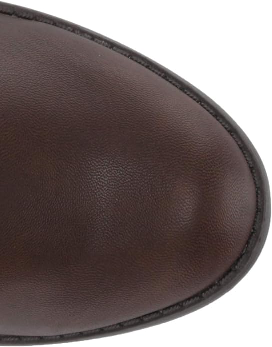 Easy Street Women's Quinn Plus Plus Harness Boot  Color Brown Burnish Size 8.5M (Extra Wide Calf)