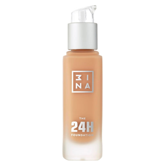 3INA The 24H Foundation 606, Medium Beige, 1.01oz