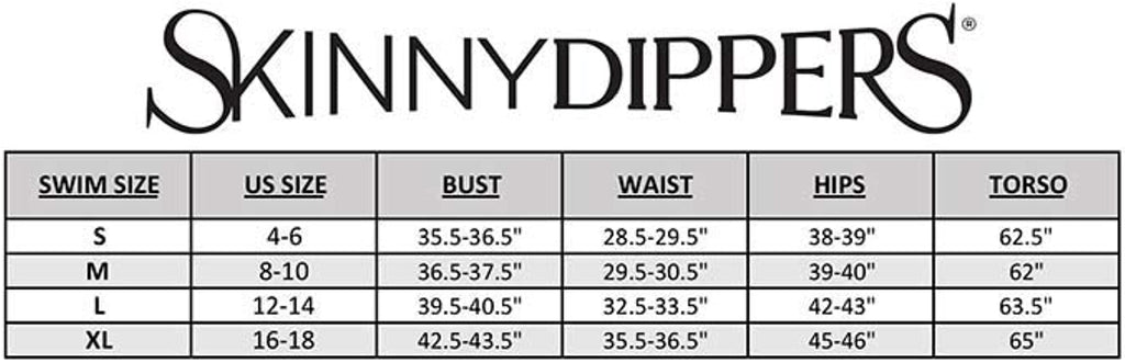 Skinny Dippers Mazie Felicity Underwire Bikini Top  Color Mazie Size M
