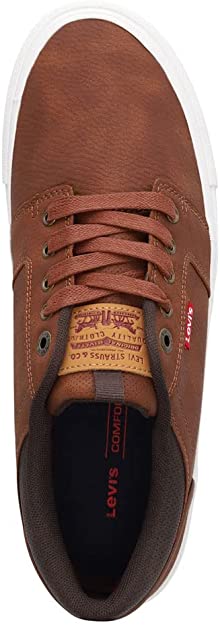 Levi's Men's Alpine WX Stacked Sneaker  Color Brown/Tan Size 11M