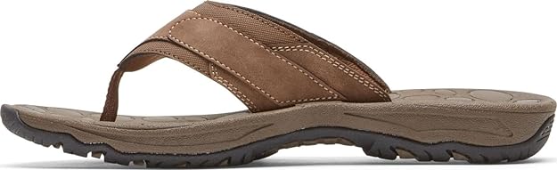 Rockport Men's Hayes Thong Sandals  Color Tan Size 8.5M