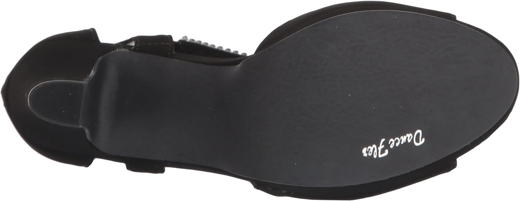 Easy Street Women's Flash Dress Heeled Sandals  Color Black Lamy Size 11W