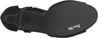 Easy Street Women's Flash Dress Heeled Sandals  Color Black Lamy Size 11W