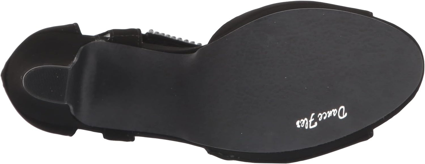 Easy Street Women's Flash Dress Heeled Sandals  Color Black Lamy Size 11W