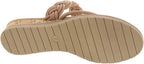 DV Dolce Vita Women's Fiorella Strappy Braid Sandals  Color Cafe Size 9.5M