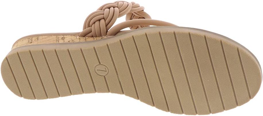 DV Dolce Vita Women's Fiorella Strappy Braid Sandals  Color Cafe Size 9.5M