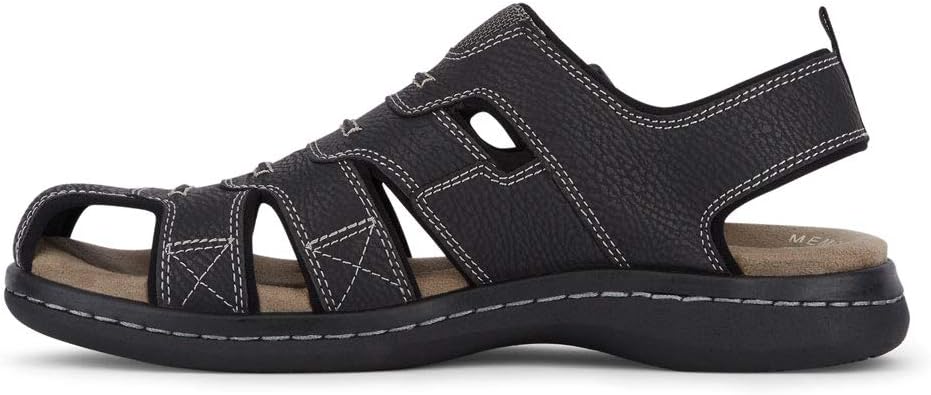 Dockers Men's Searose Fisherman Sandals  Color Black Size 9M