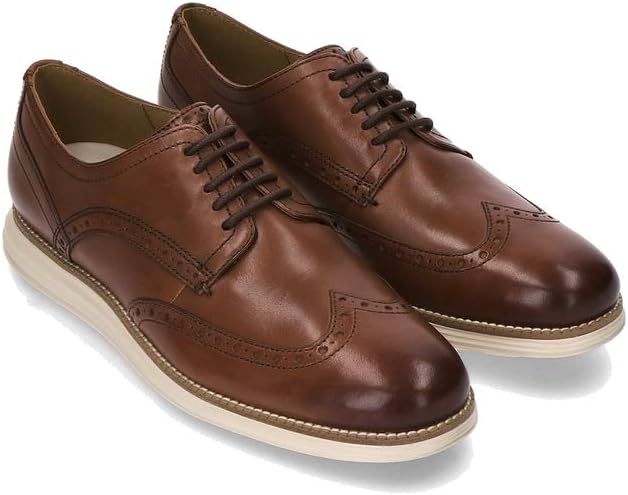 Cole Haan Men's Original Grand Shortwing Oxfords  Woodbury Leather Size 12