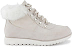 Karen Scott Women's Wanona Vegan Suede Ankle Booties  Color Winter White Size 12M