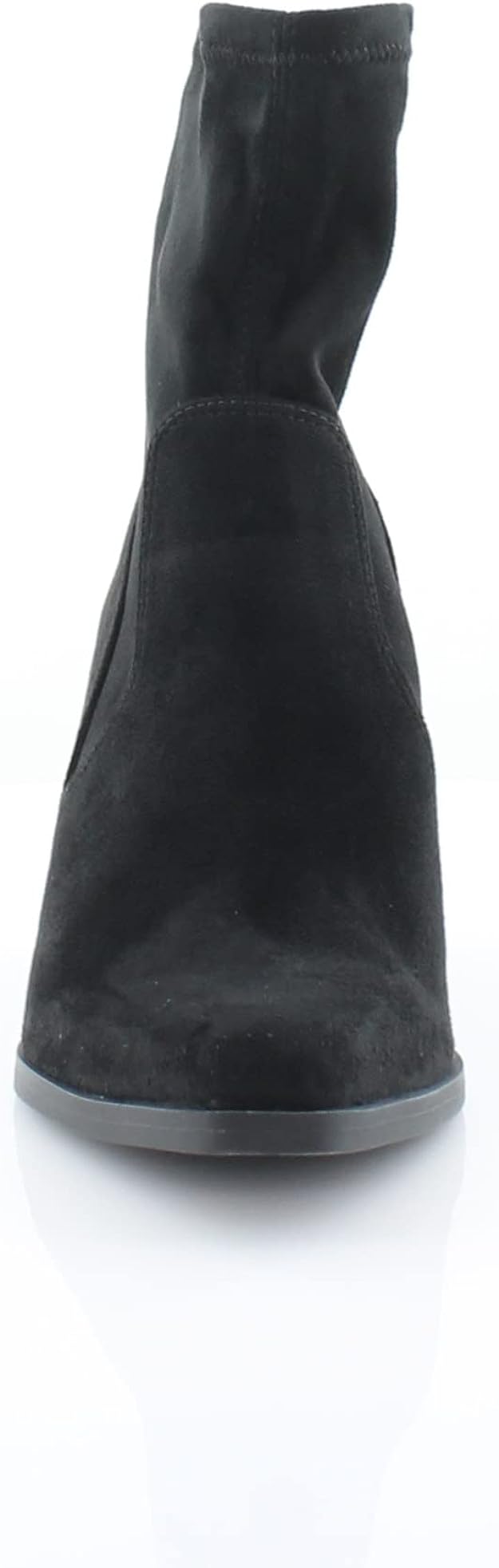 Naturalizer  Women's Ella Leather Western Booties  Color Black Stretch Size 5.5M