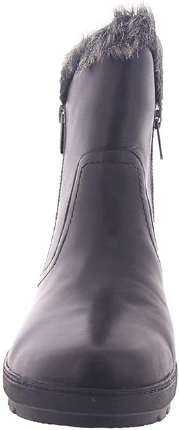 Easy Spirit Women's Adabelle Ankle Boots  Color Black Leather Size 10W