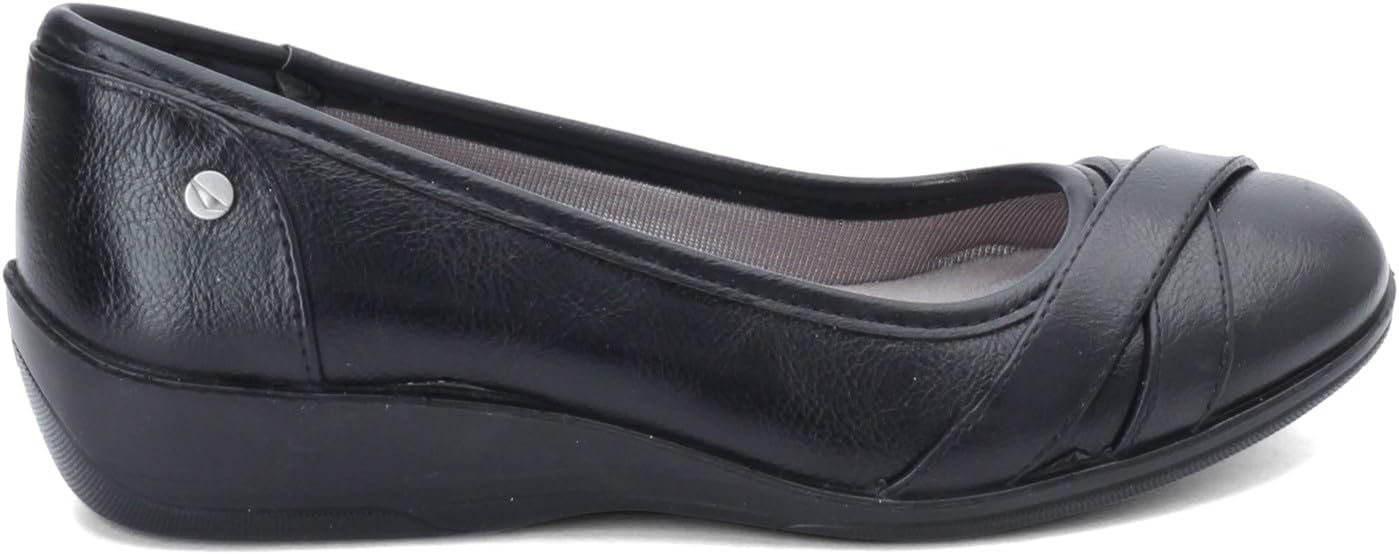 LifeStride Women's I Loyal Ballerina Flats  Color Black Size 8.5M