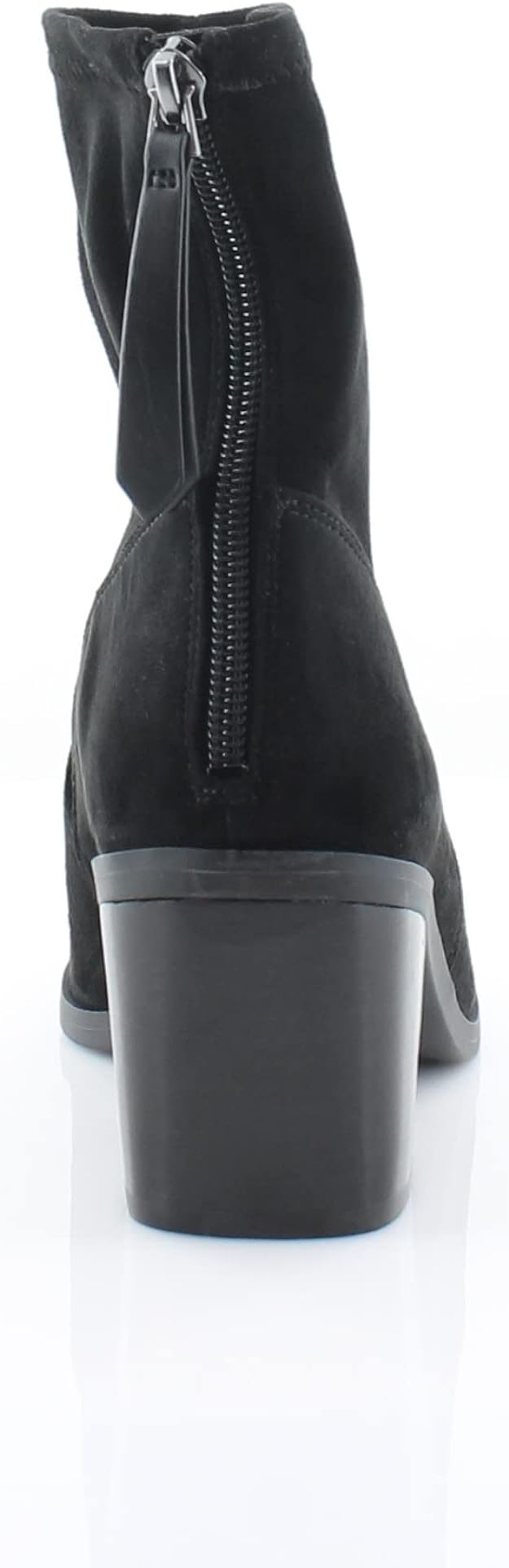 Naturalizer  Women's Ella Leather Western Booties  Color Black Stretch Size 5.5M