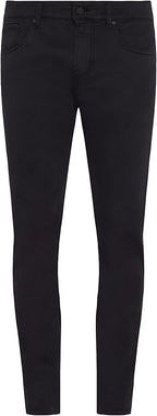 7 For All Mankind Women's Luxe Performance Plus Slimmy Stretch Jeans  Black  Size 28