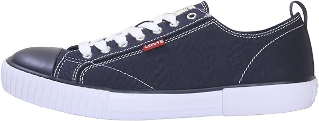 Levi's Men's Anikin Canvas Sneakers  Color Navy Size 10