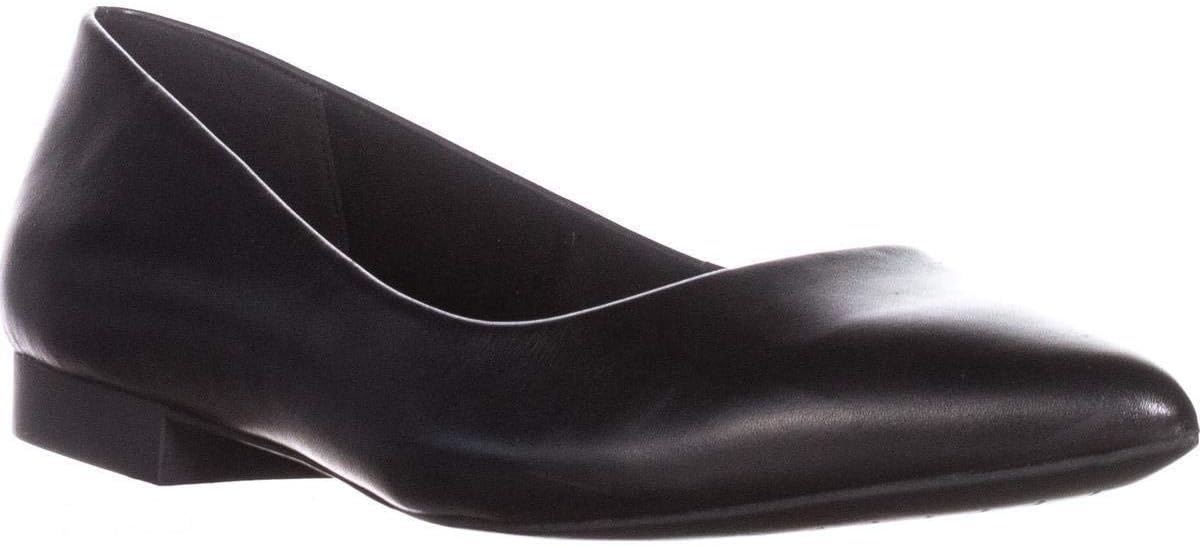 Bella Vita Women's Vivien Pointed-Toe Flats  Color Black Size 5.5M