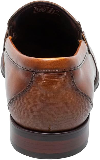 Stacy Adams Men's Kaylor Bit Dress Loafer  Cognac Size 9