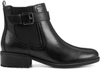 Easy Spirit Women's Rae Ankle Boots (Limited Edition)  Color Black Leather Size 5.5M
