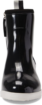 kate spade new york Women's Puddle Rain Boots  Color Black Parchment Size 11M