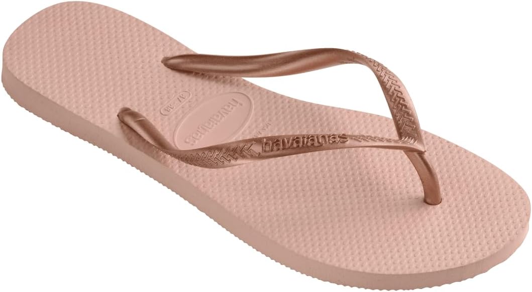 Havaianas Women's Slim Season Flip Flop  Ballet Rose Size 11/12