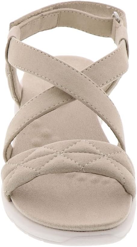 Easy Spirit Women's Treasur Sandals  Color Light Natural Shimmer Size 7.5M