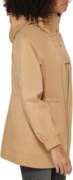 Levi's Women's Hooded Utility Jacket  Color Dull Gold Size S