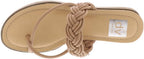 DV Dolce Vita Women's Fiorella Strappy Braid Sandals  Color Cafe Size 9.5M