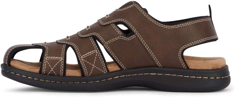 Dockers Men's  Searose Fisherman Sandals  Color Briar Size 12M