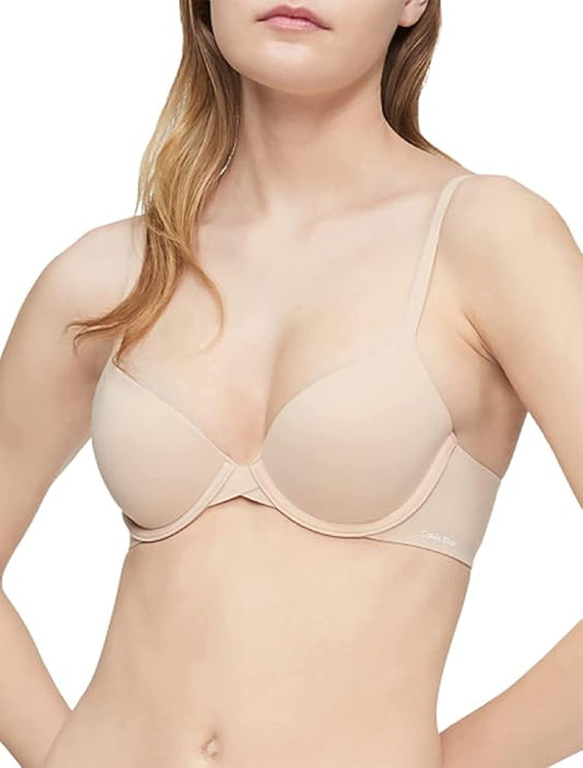 Calvin Klein Perfectly Fit Modern T-Shirt Bra  Bare Nude Size 32B