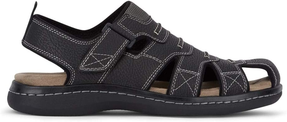 Dockers Men's Searose Fisherman Sandals  Color Black Size 9M