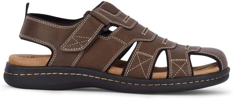 Dockers Men's  Searose Fisherman Sandals  Color Briar Size 12M