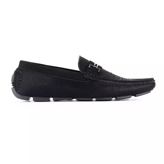Aston Marc Men's Fashion Driving Shoes  Color Black Size 10M