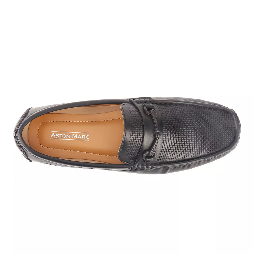 Aston Marc Men's Bit Driving Shoes  Navy Size 11