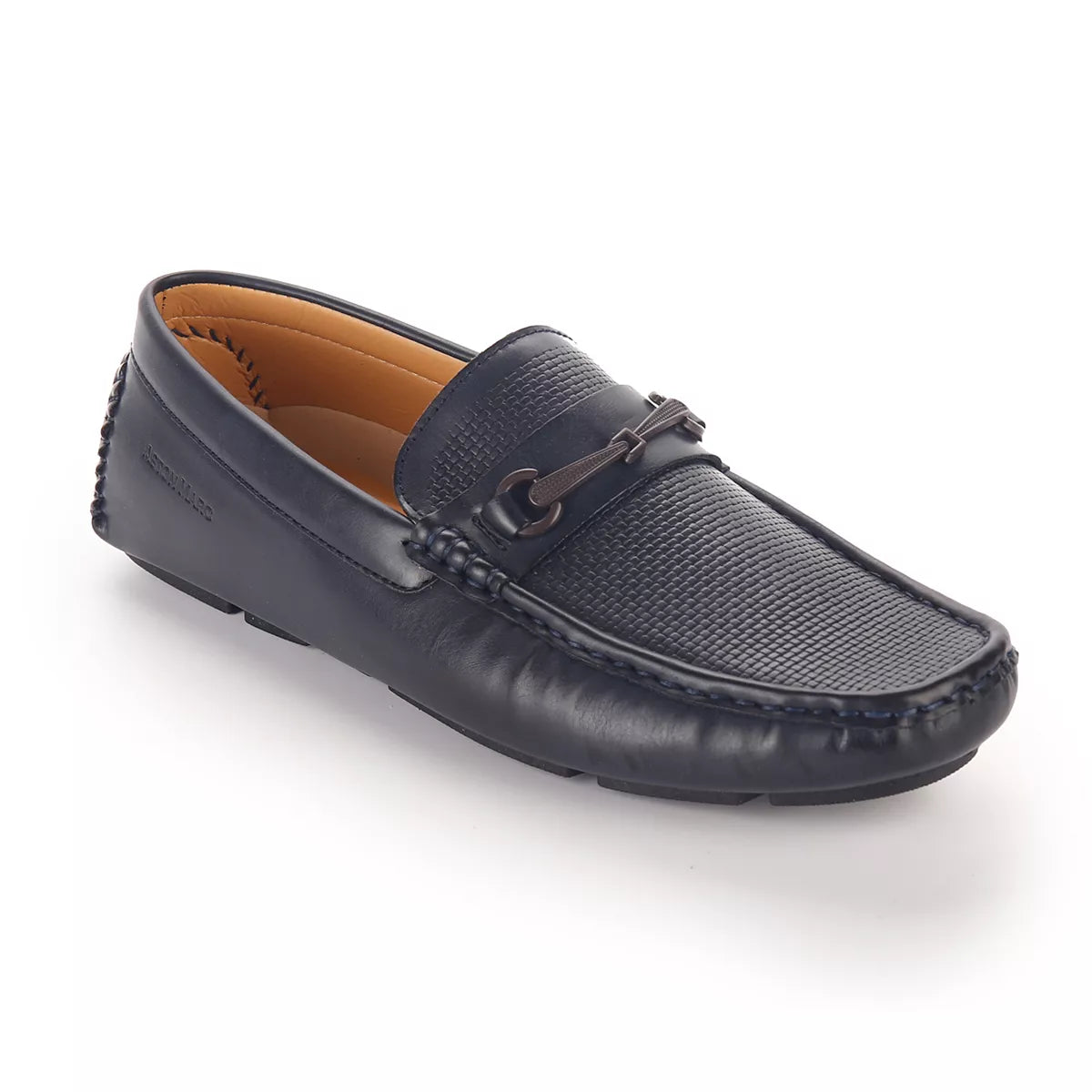 Aston Marc Men's Bit Driving Shoes  Navy Size 11