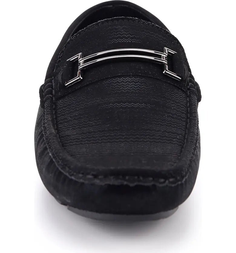 Aston Marc Men's Fashion Driving Shoes  Color Black Size 12M