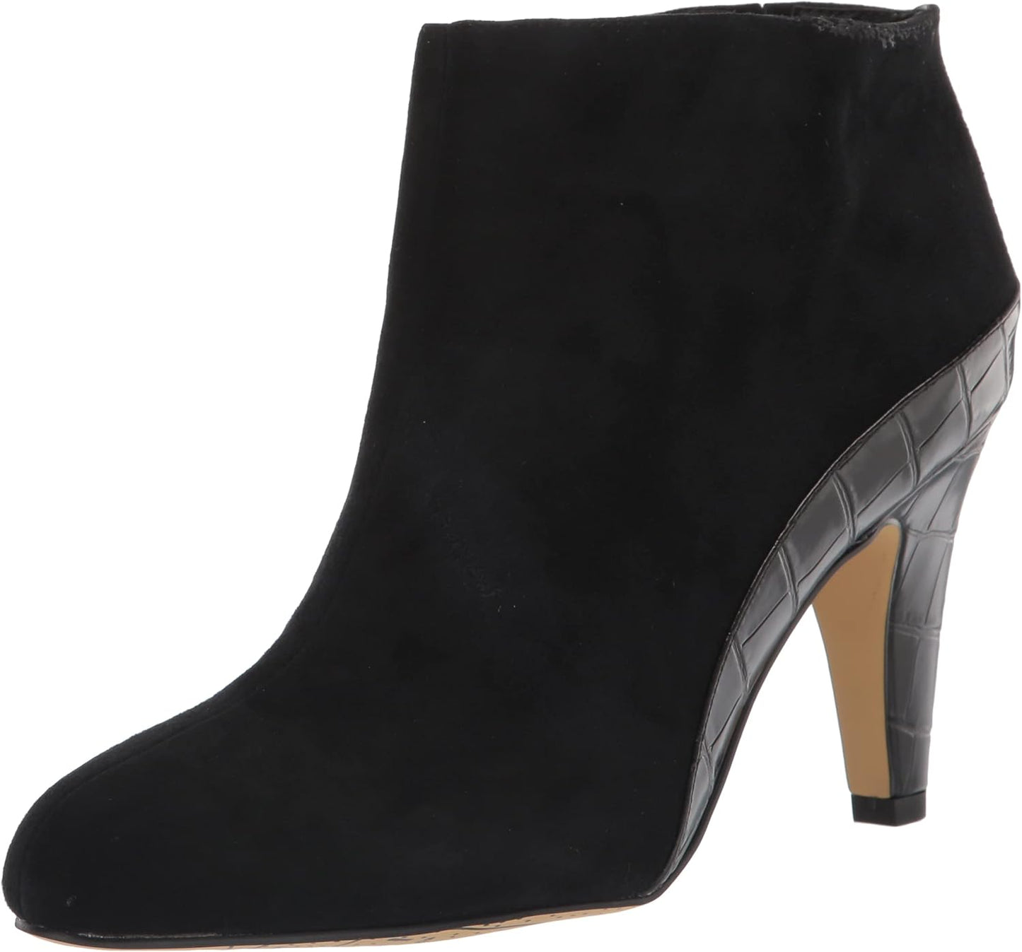 Bella Vita Women's Brennan Ankle Dress Booties  Color Black Kid Suede Leather Size 10W