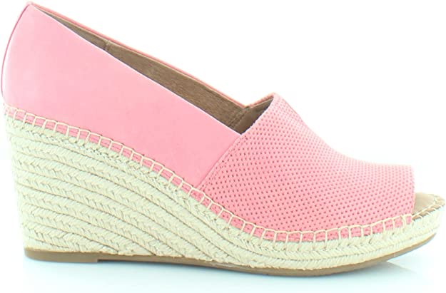 Gentle Souls by Kenneth Cole Women's Charli A-line 2 Wedge Sandal  Color Bright Pink Size 9M