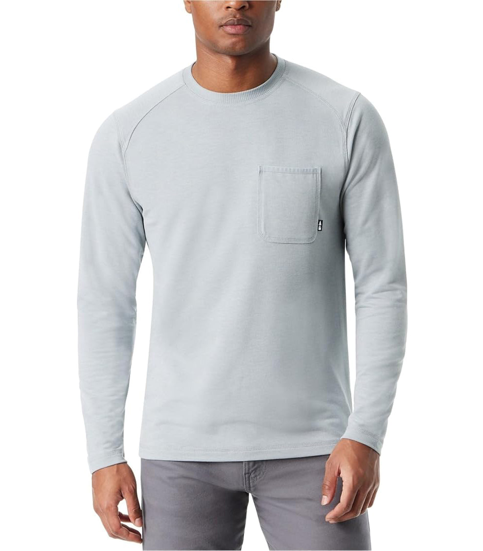 BASS OUTDOOR Men's Long-Sleeve Fashion T-Shirt Quarry Size L
