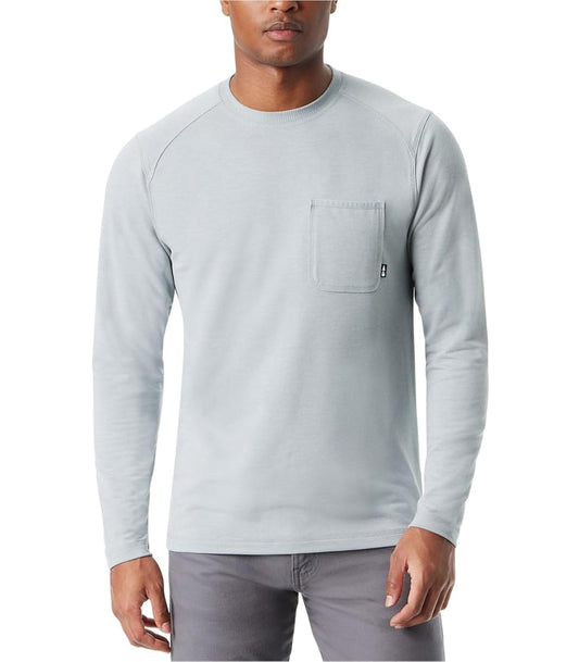 BASS OUTDOOR Men's Long-Sleeve Fashion T-Shirt Quarry Size XL