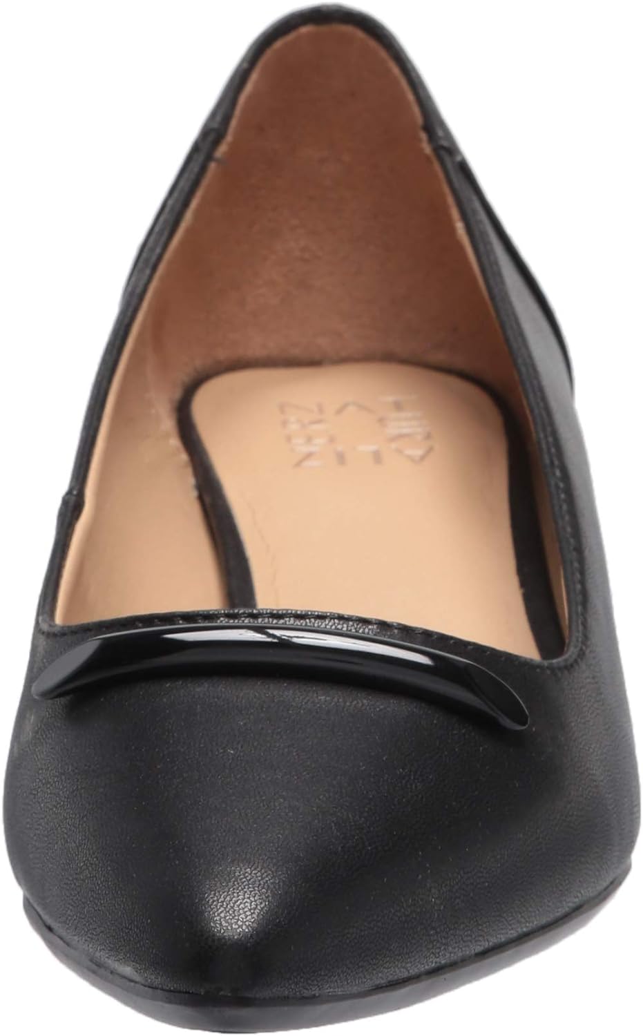 Naturalizer Women's Feather Low Pumps  Color Black Smooth Leather Size 10W