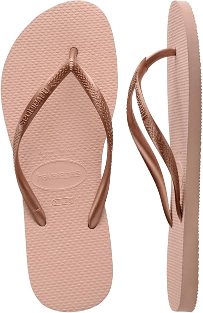 Havaianas Women's Slim Season Flip Flop  Ballet Rose Size 11/12