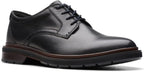 Clarks Men's Burchill Derby Lace Up Dress Shoes  Black Size 12