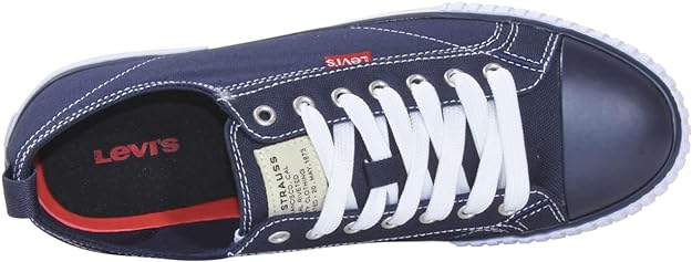 Levi's Men's Anikin Canvas Sneakers  Color Navy Size 10