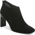 Alfani Women's Brittnee Square-Toe Booties  Color Black Vegan Suede Size 9.5M