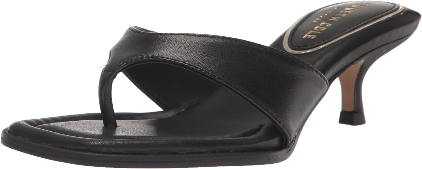 Kenneth Cole New York Women's Classic Geneva Wedge Sandals  Color Black Size 7.5M