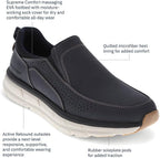 Dockers Men's GO-TIME Active Rebound Slip-On Sneakers  Navy Size 11