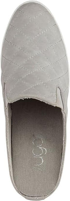 Sugar Women's Kallie Round Toe Slip-On Sneakers   Color Gray Quilt Size 6.5M